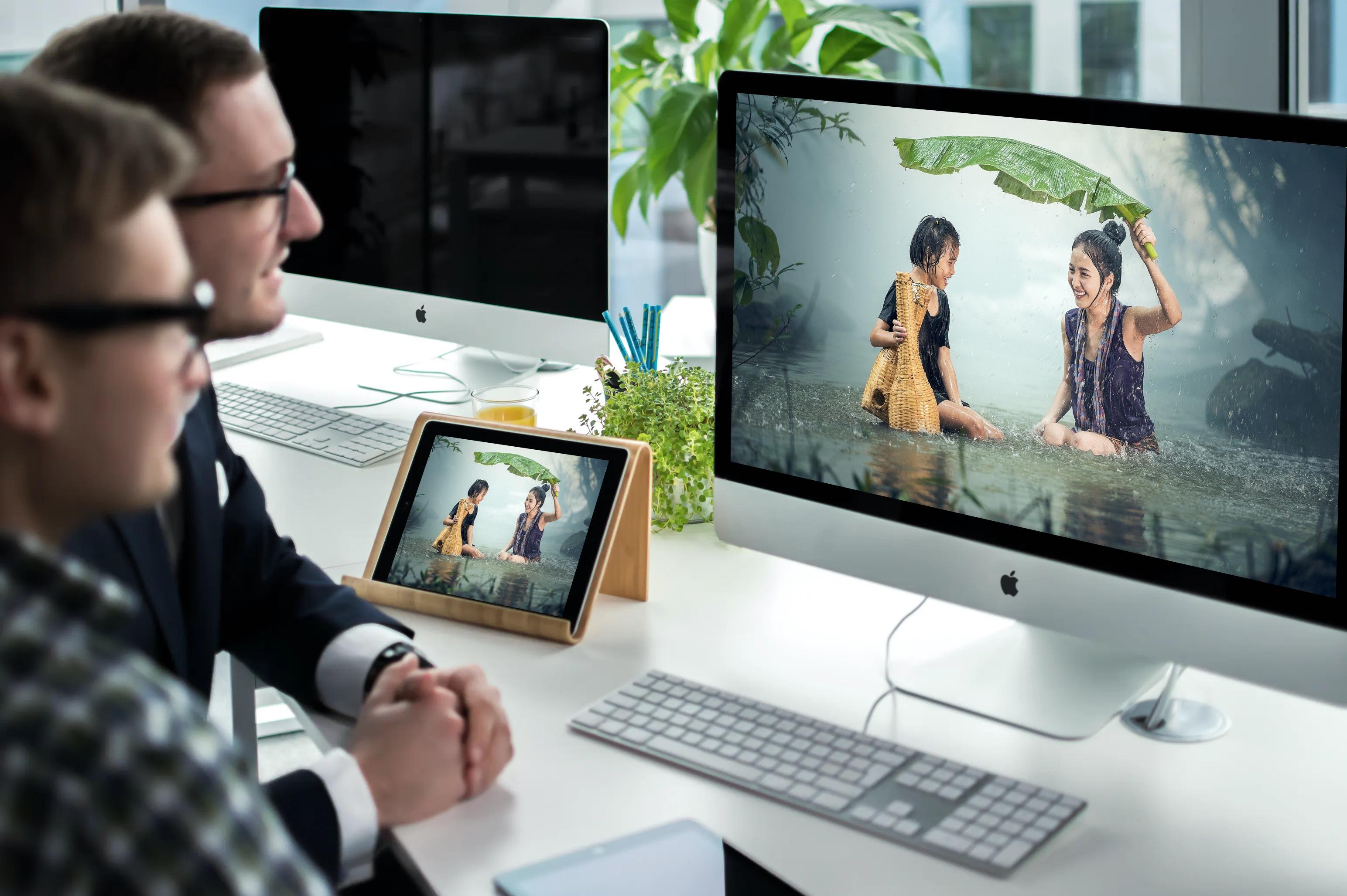 I will make 100 multi devices responsive website mock...