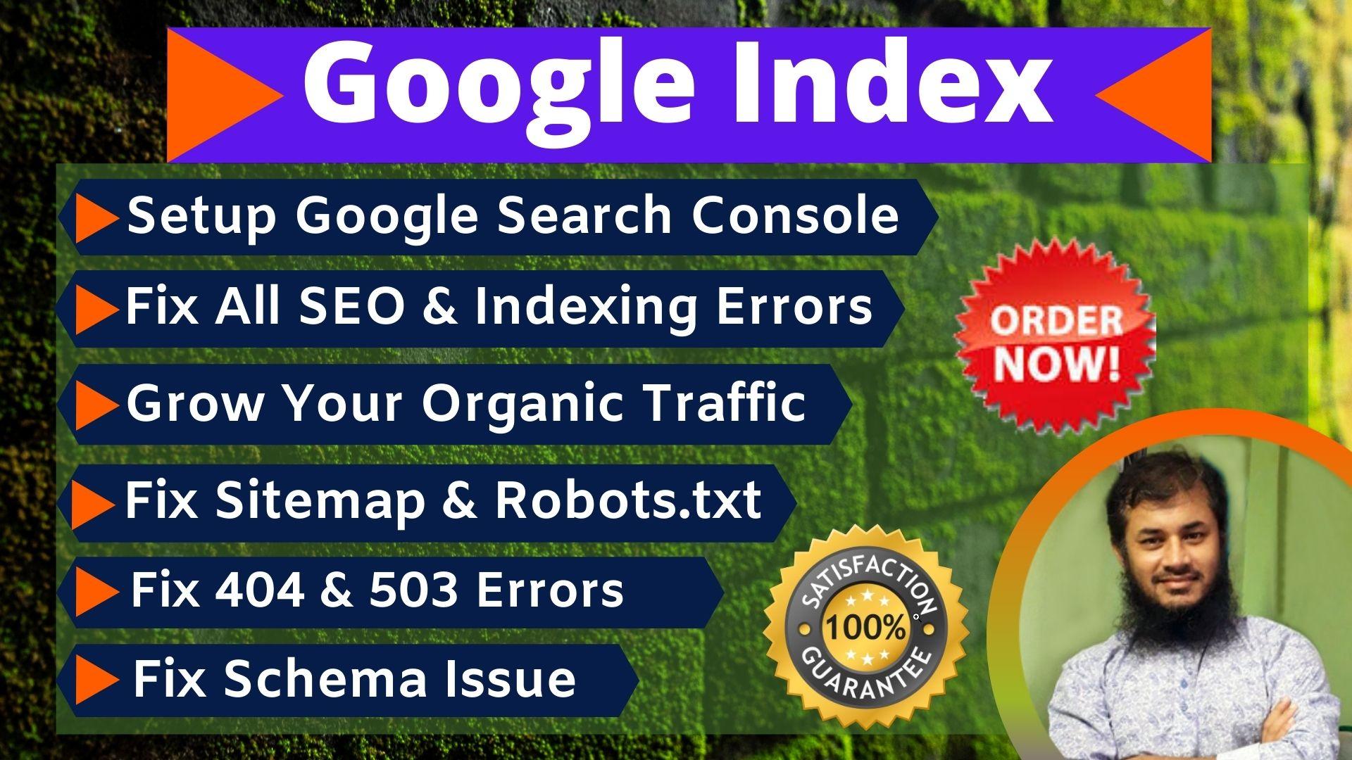 Ready to Fixing Google Index & Search Console Err...
