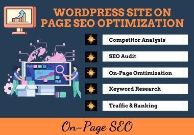 I Will Do Complete On Page SEO and Technical Optimiza...