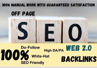I will build 100 super web 2. 0 backlinks for Google ...