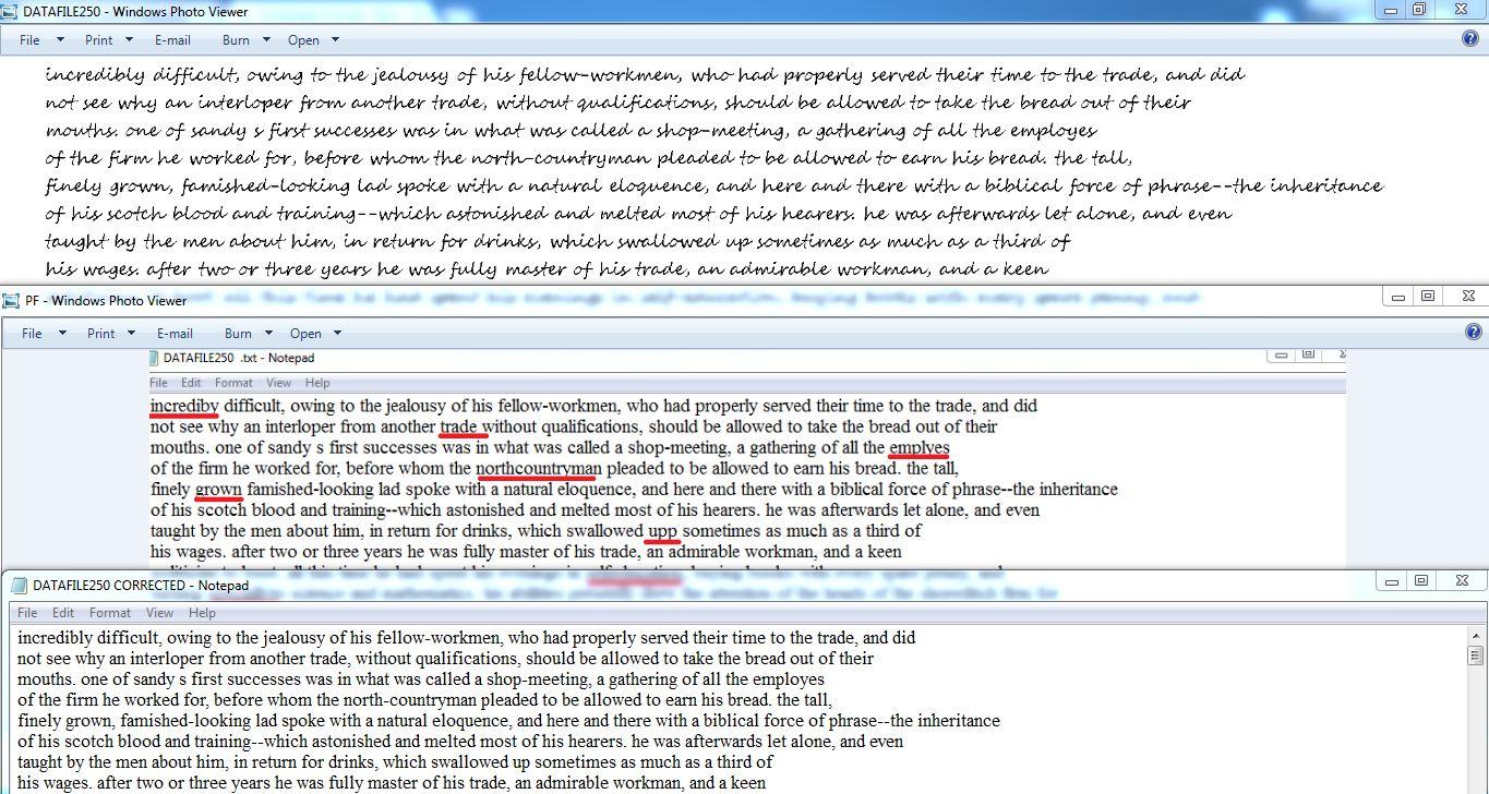 I will do data entry, typing, online writing, ebook w...