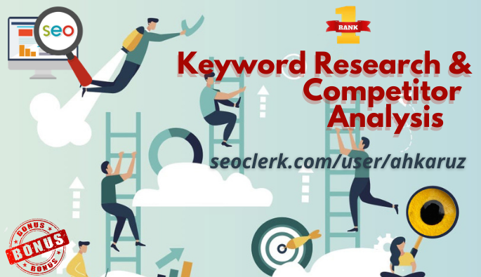 I will provide responsive keyword research & comp...