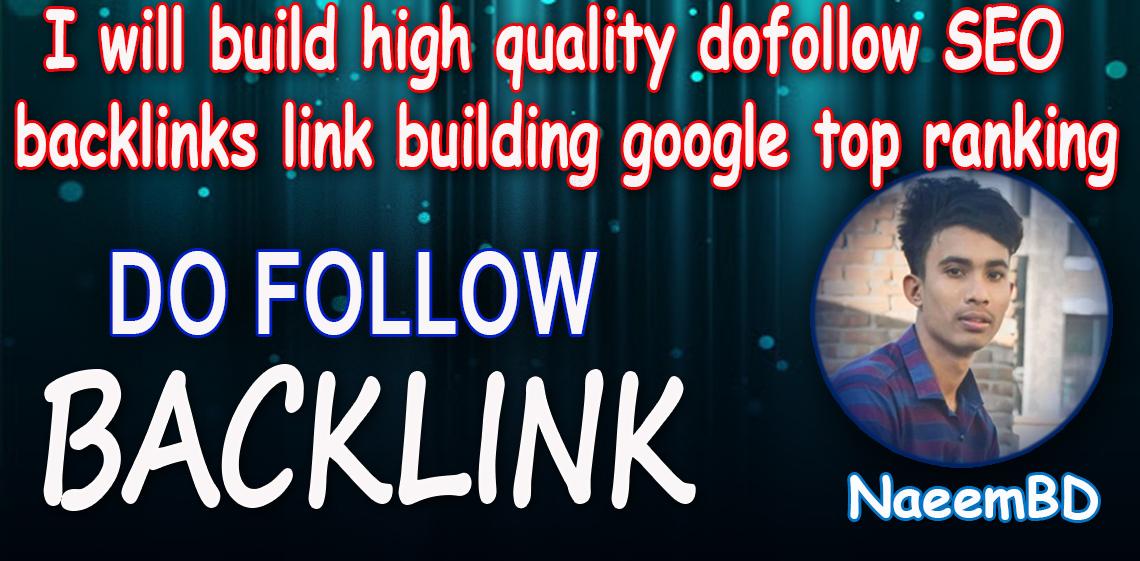 I will top quality dofollow SEO backlinks high da DR ...
