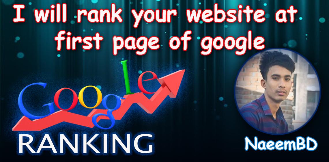 I will rank your website or store by optimizing googl...