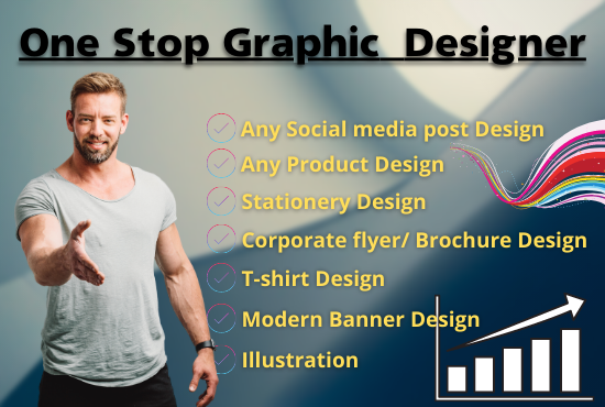 I will do any graphic design for you in 24 hour
