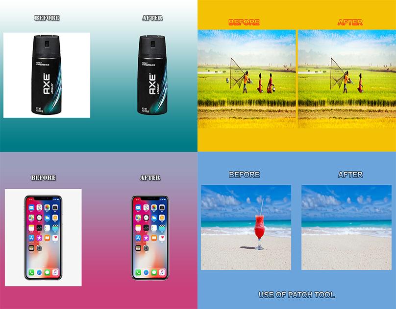 I will do background removal or editing quickly in 4 ...