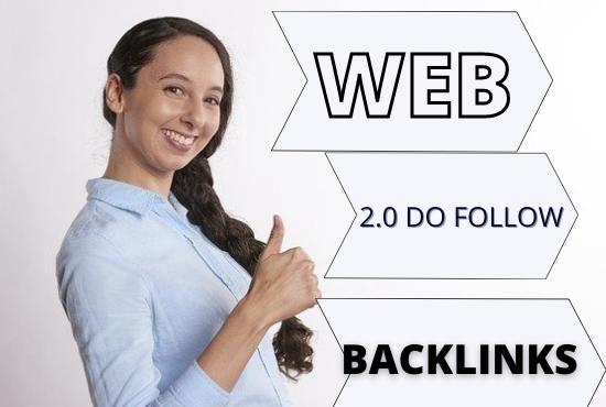I will do 55 high DA PA web2.0 permanent Backlinks fo...