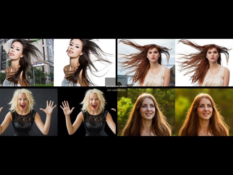 i will do professionally background removal white bac...