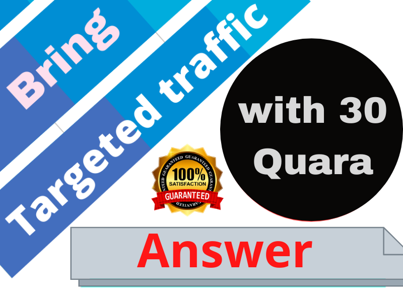 I Will Give Targeted Traffic with 30 High Quality Quo...