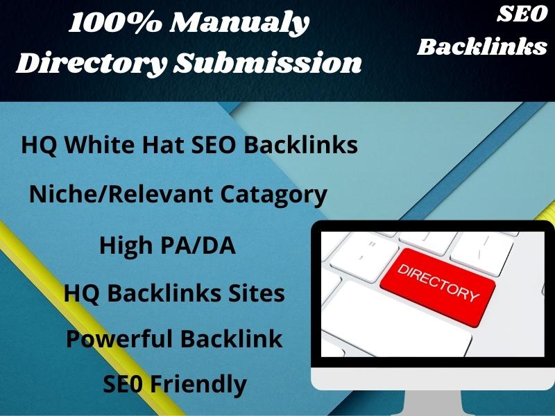I will do high quality 100 Directory Submission Backl...