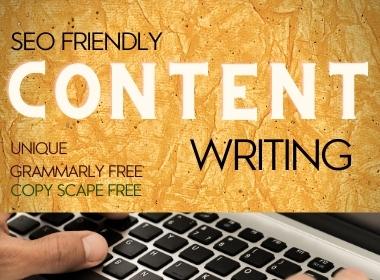 I will write SEO Friendly Content for your website or...