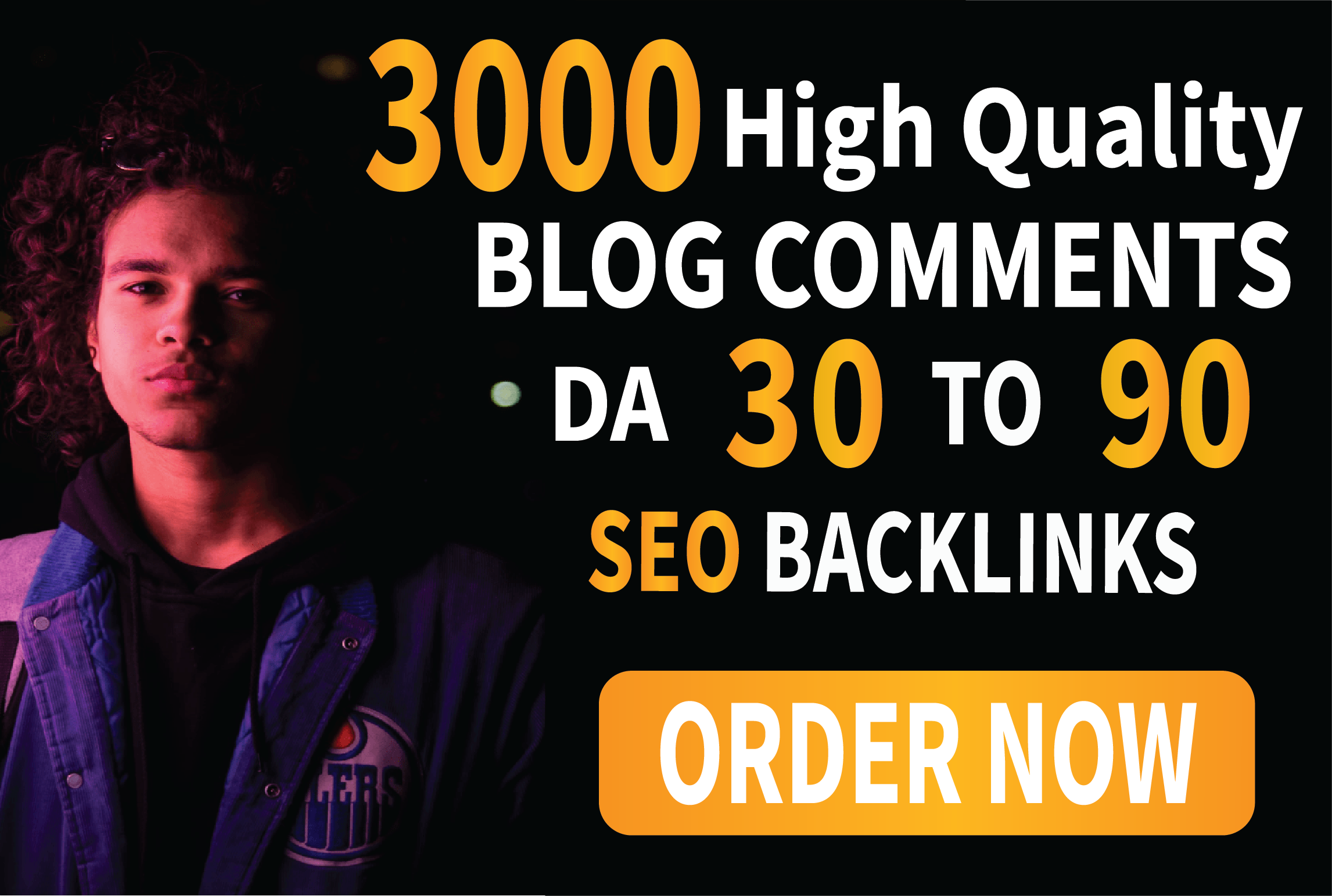 I will build 3000 blog comments manually