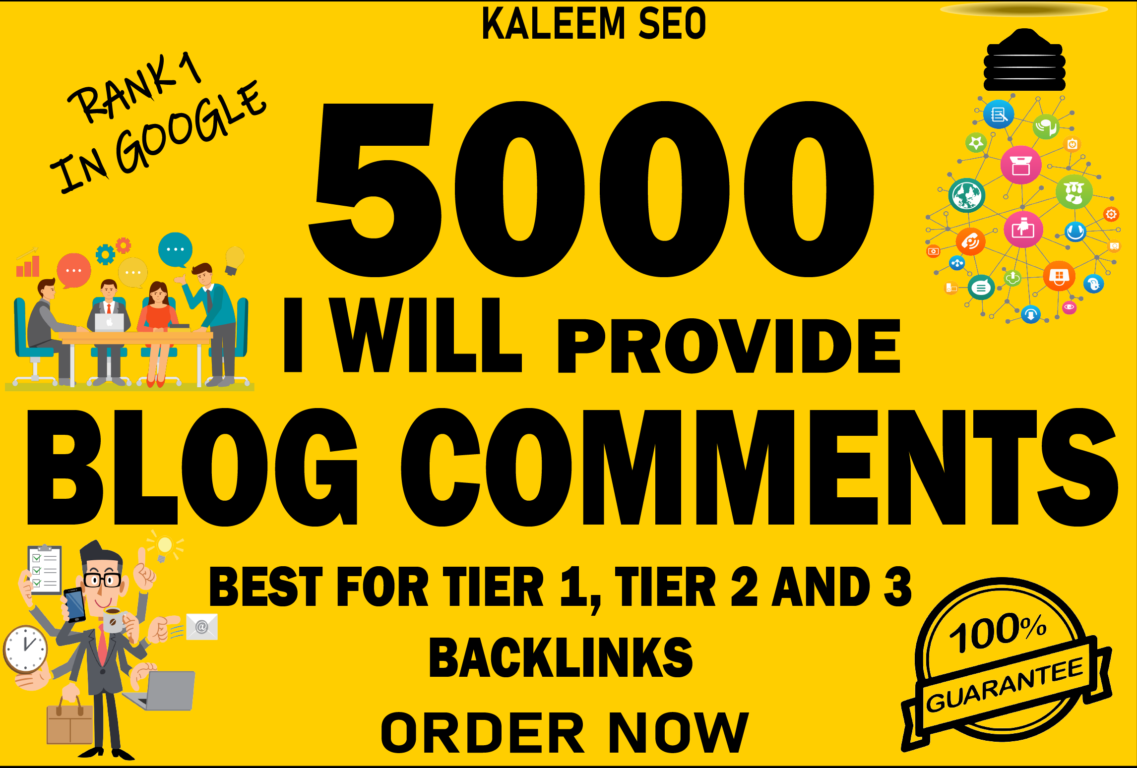 I will a blast of 5000 blog comments for you