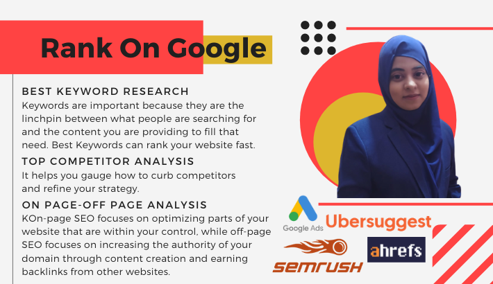 I will provide expert SEO keyword and competitor anal...