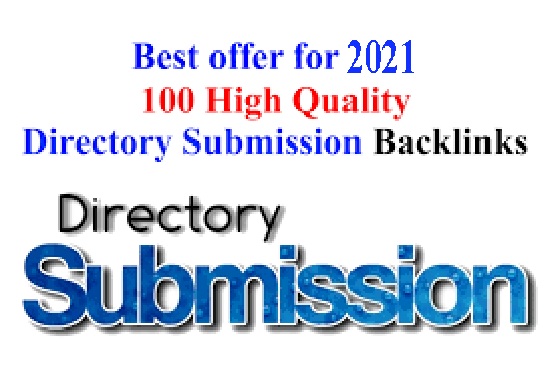 I will do high 100 High quality directory submission ...