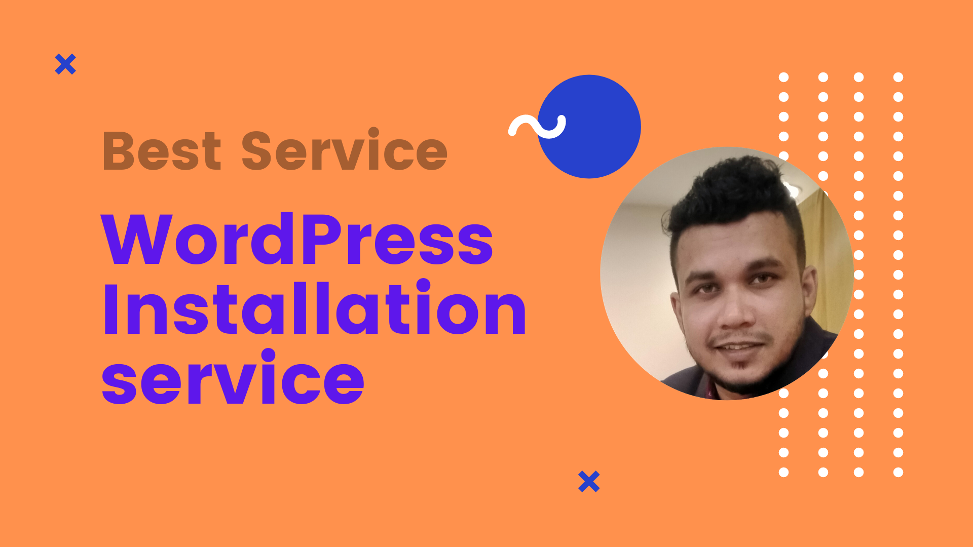 I will install wordpress theme, template and setup s...