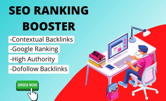 I will 1000 seo backlinks for google ranking contextu...