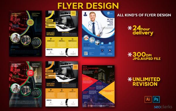 I will design the perfect flyer or brochure for your ...
