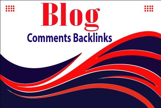 I Will Provide 100 High-quality Blog Comments Backlin...