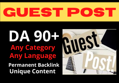 Write and publish10 guest posts on high authority web...