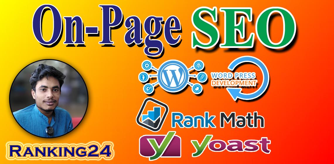 I will do optimize your wordpress website onpage SEO ...