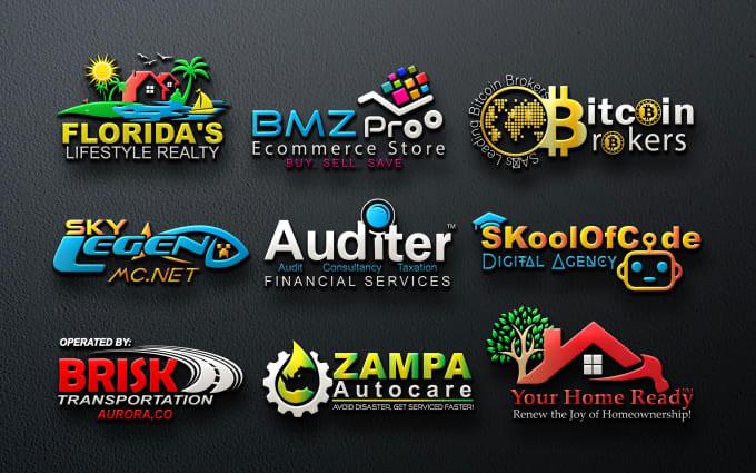 I will do creative unique professional business logo ...