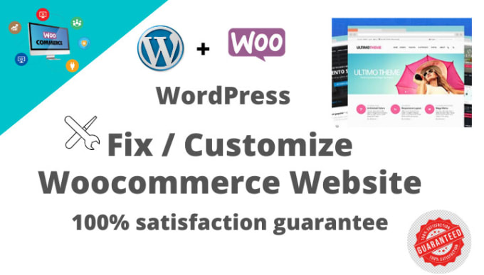 I will fix any woocommerce issues and customize theme...