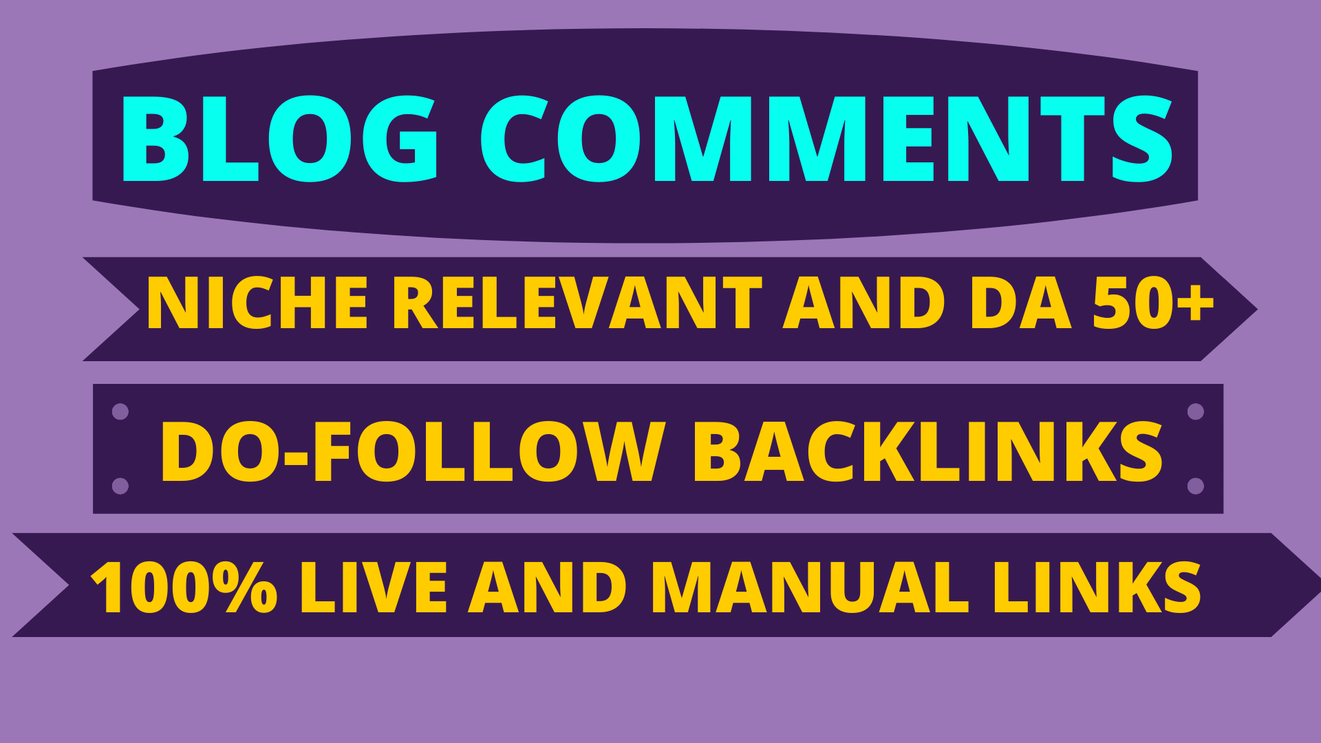 I will make high quality niche related manual blog co...