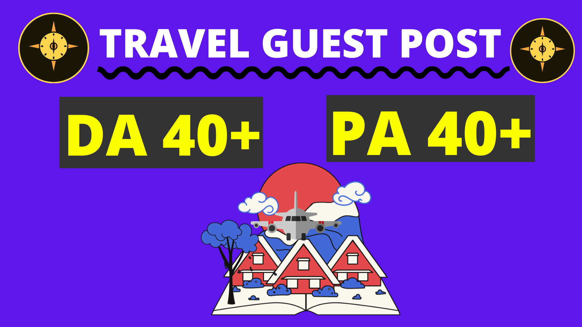 I will do travel guest post high da, pa site