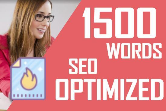 Write a unique, compelling and SEO optimized article...