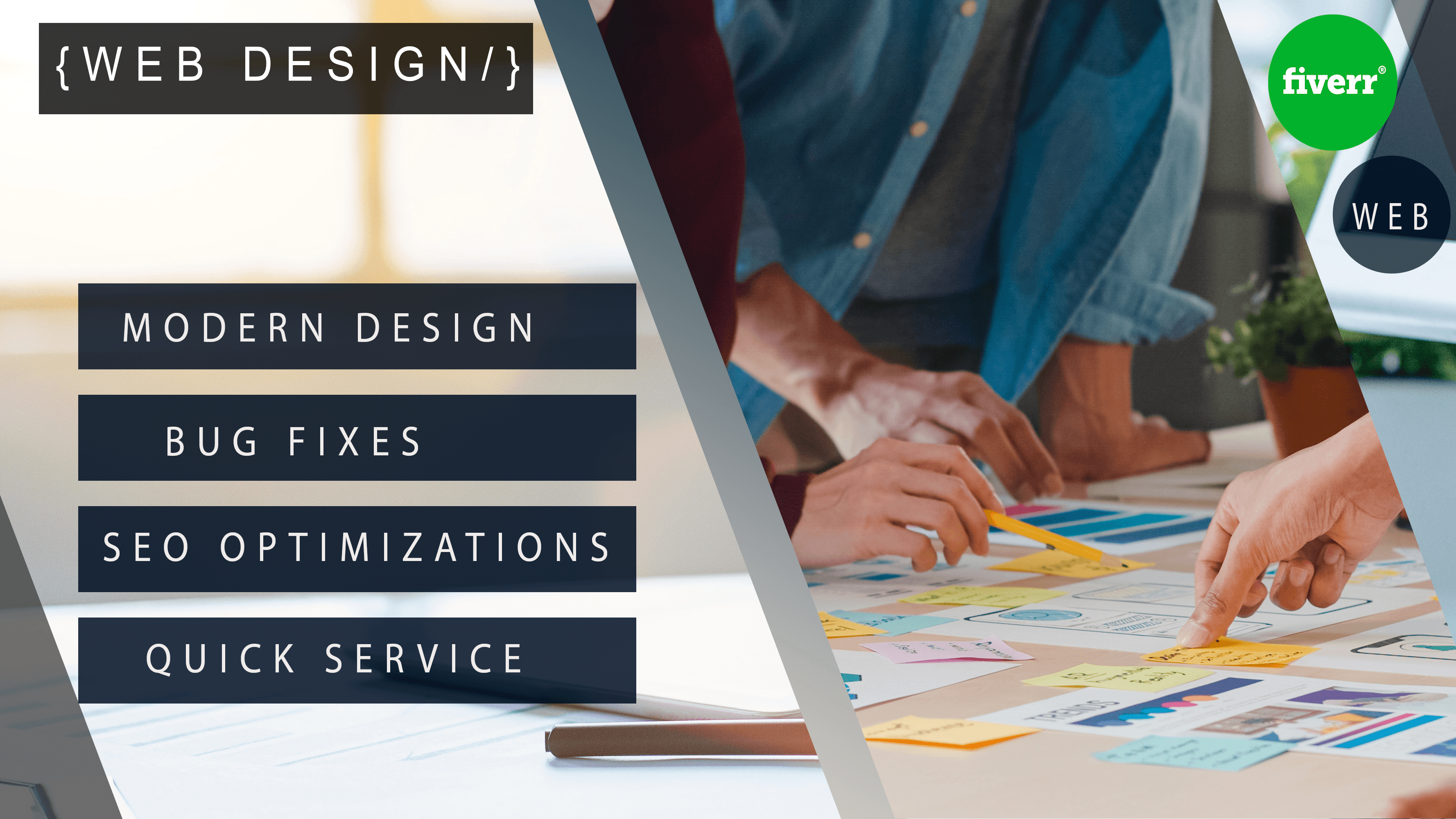 I will create professional creative websites and onli...