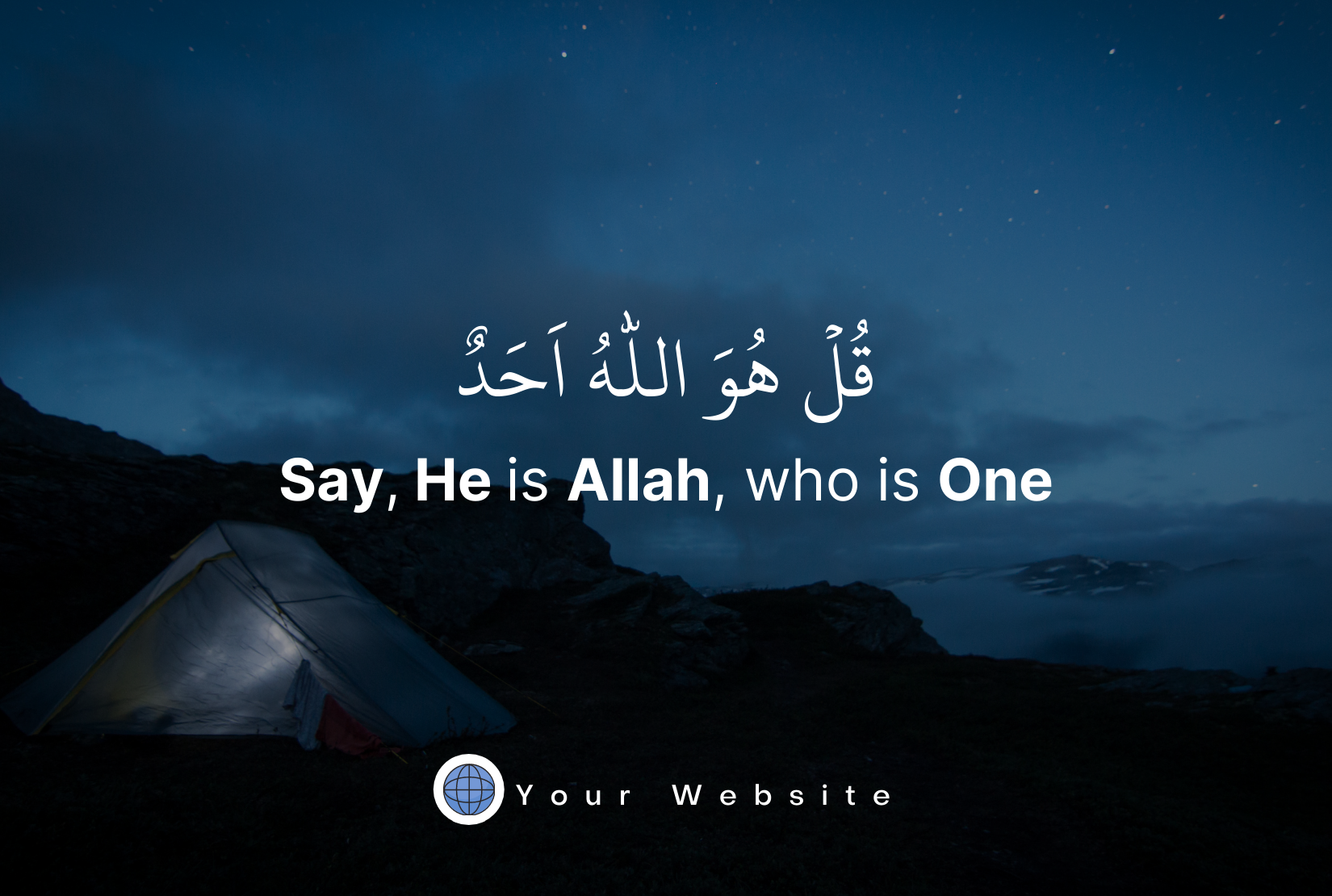 I will design 20 attractive Quran verses