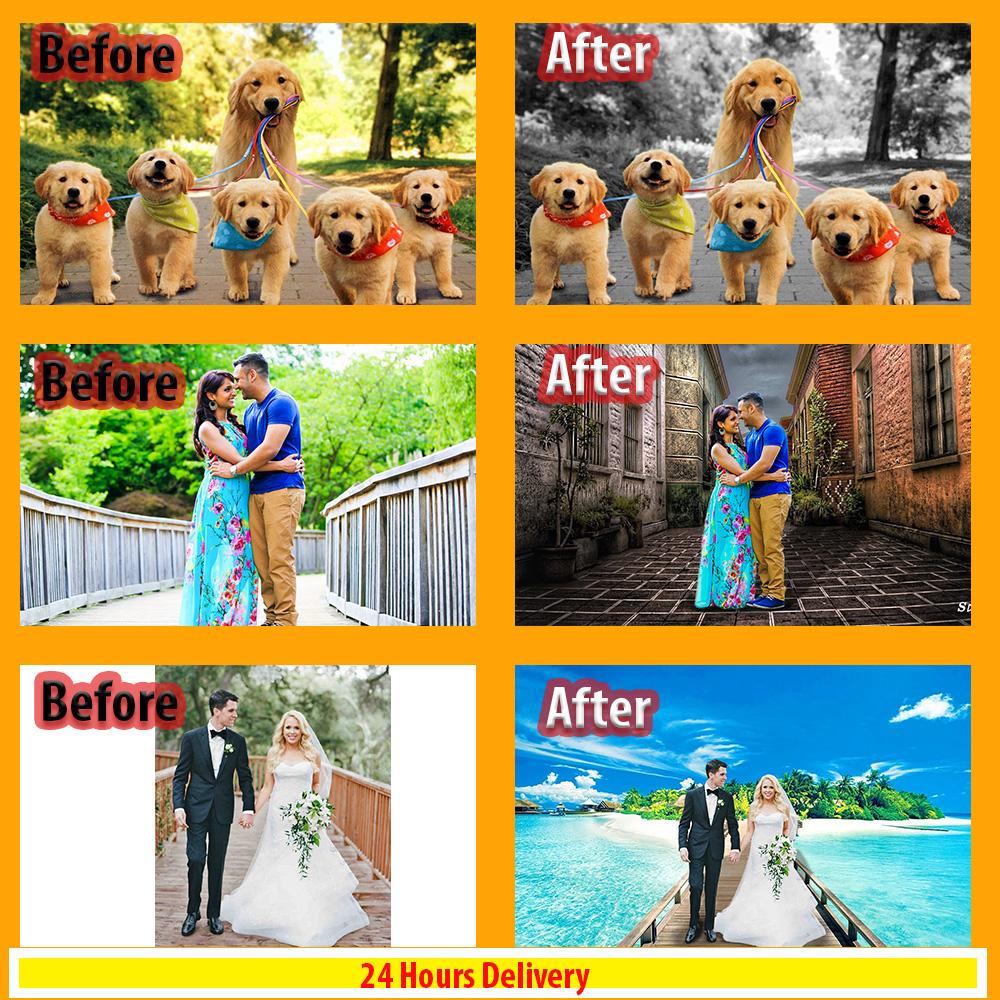 I will do background remove your photo professionally