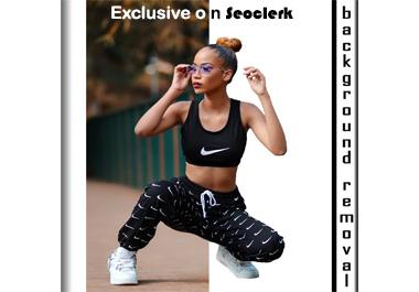 I will do Professionally remove and change any images...