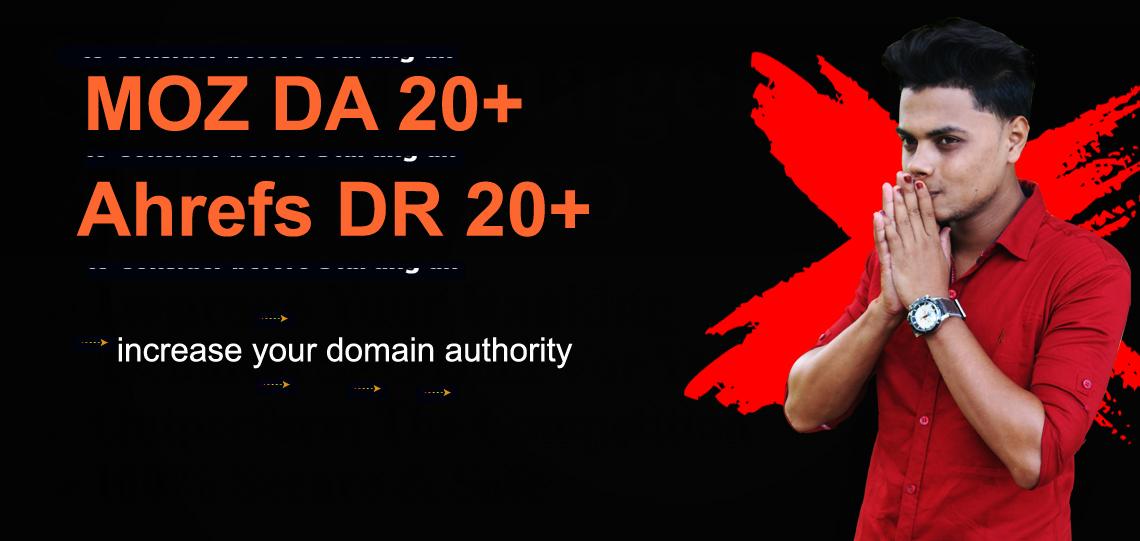 I Will Increase your site MOZ DA 20+ for google ranki...