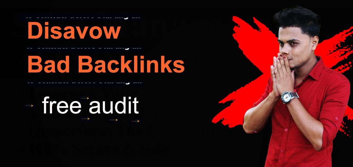I will audit and disavow 20 negative SEO backlinks