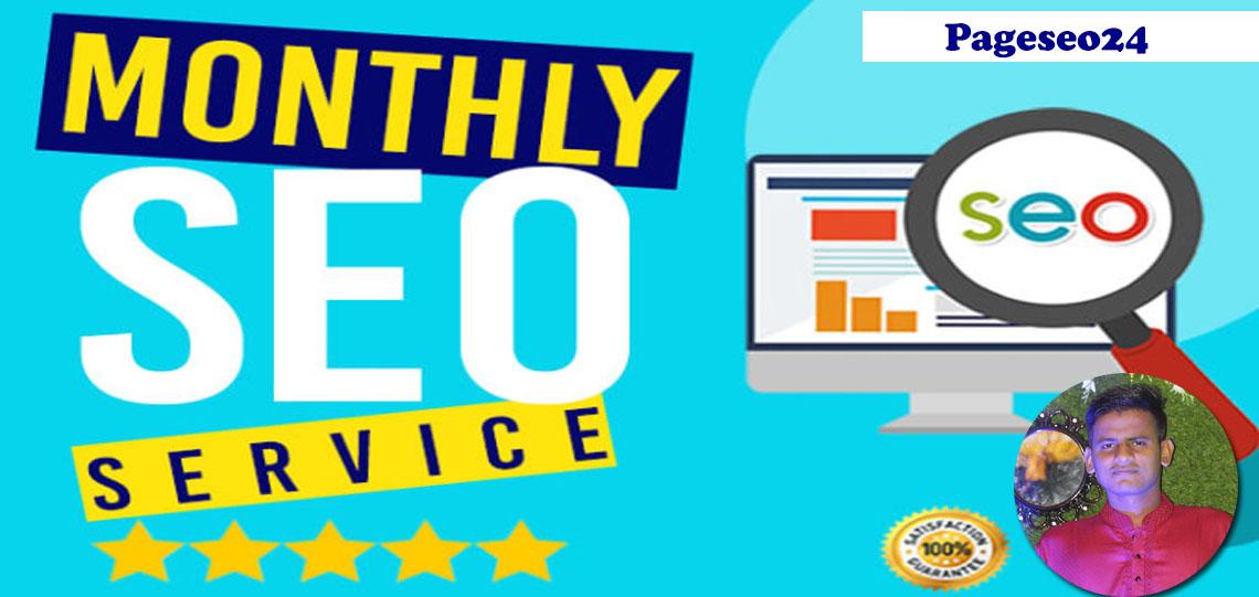 I will deliver a complete monthly SEO service with ba...