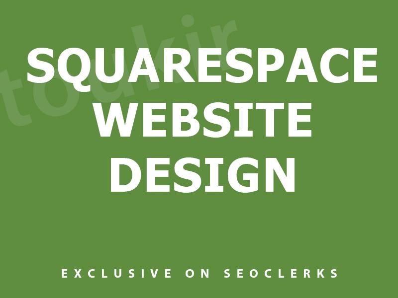 I will do pro squarespace website design or squarespa...