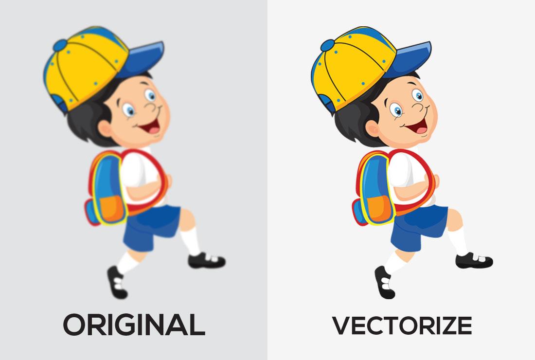 I will vector tracing, redraw, recreate, illustrati...