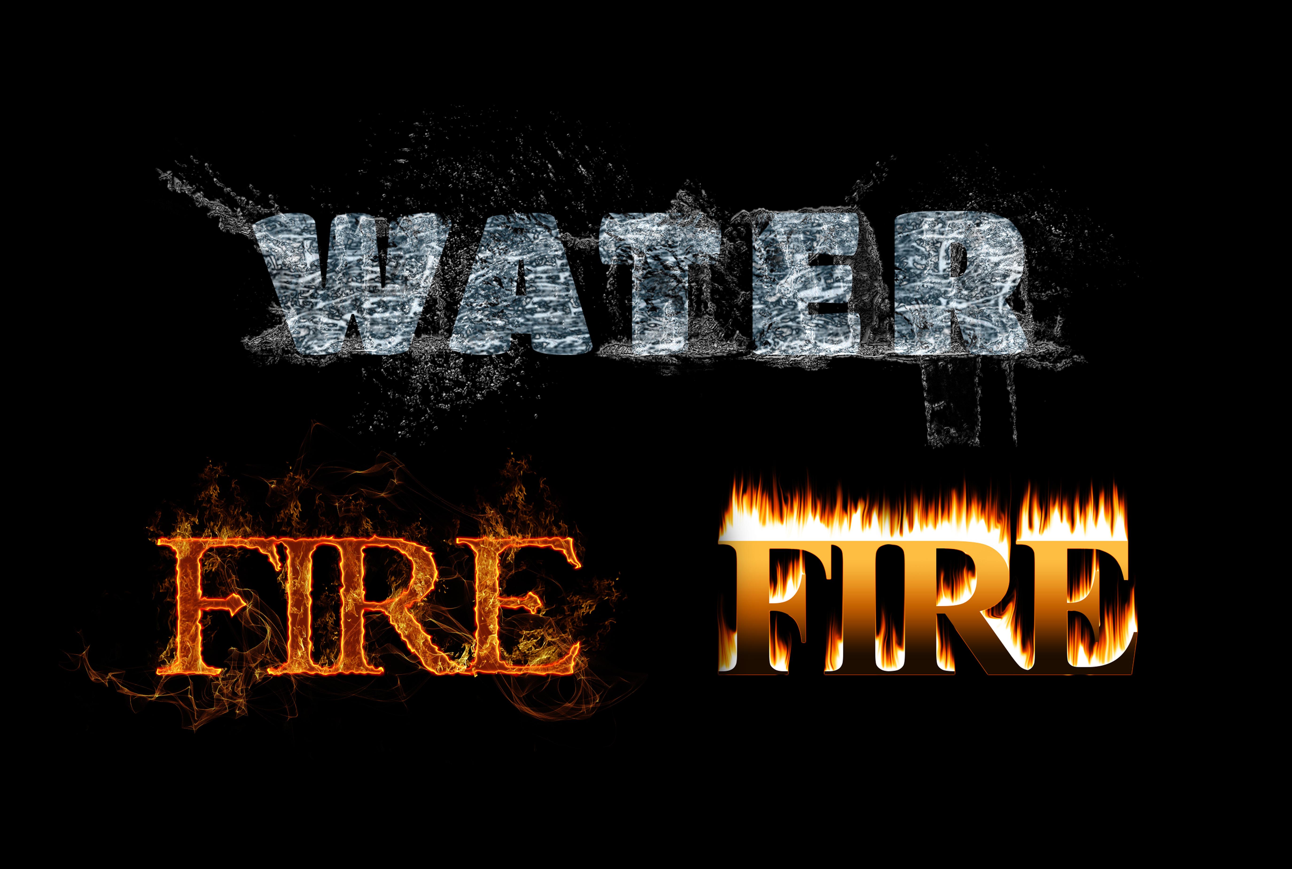 I will create text effects like fire flame text effec...