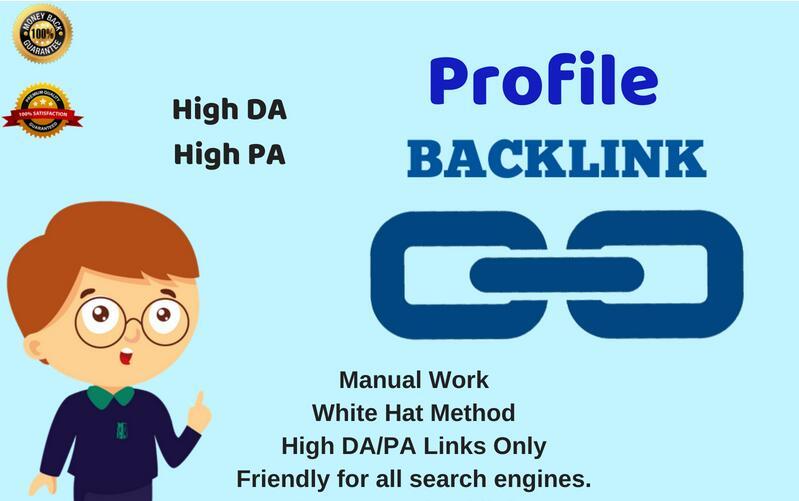 We Create High Authority Profile Backlinks in Short T...