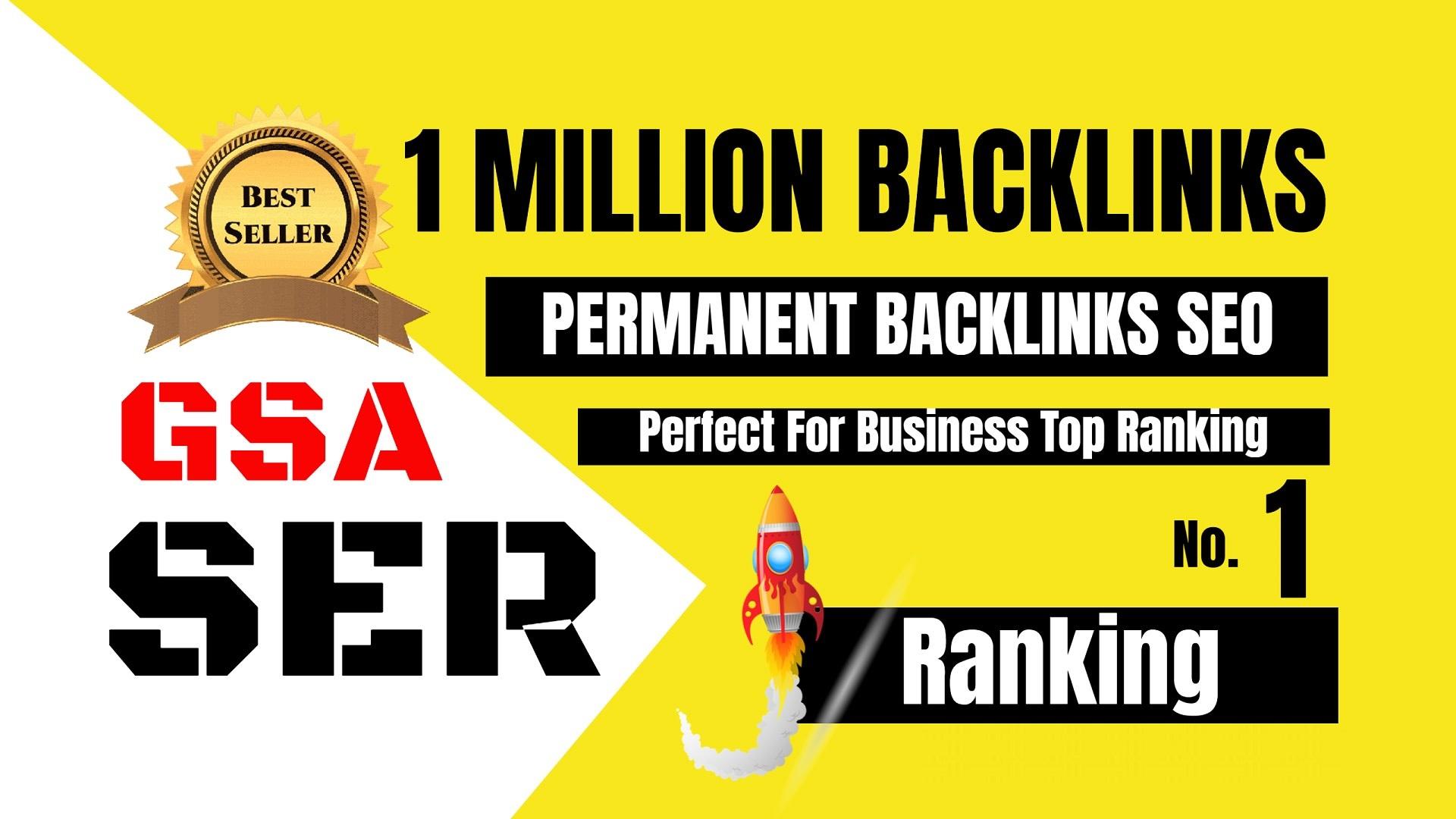 Build 1 million backlinks SEO skyrocket your rank in ...