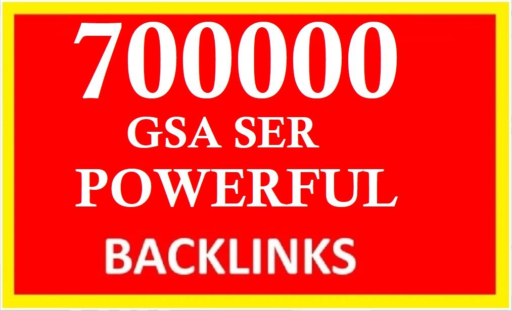 Rank your website on google by 700K gsa ser powerful ...