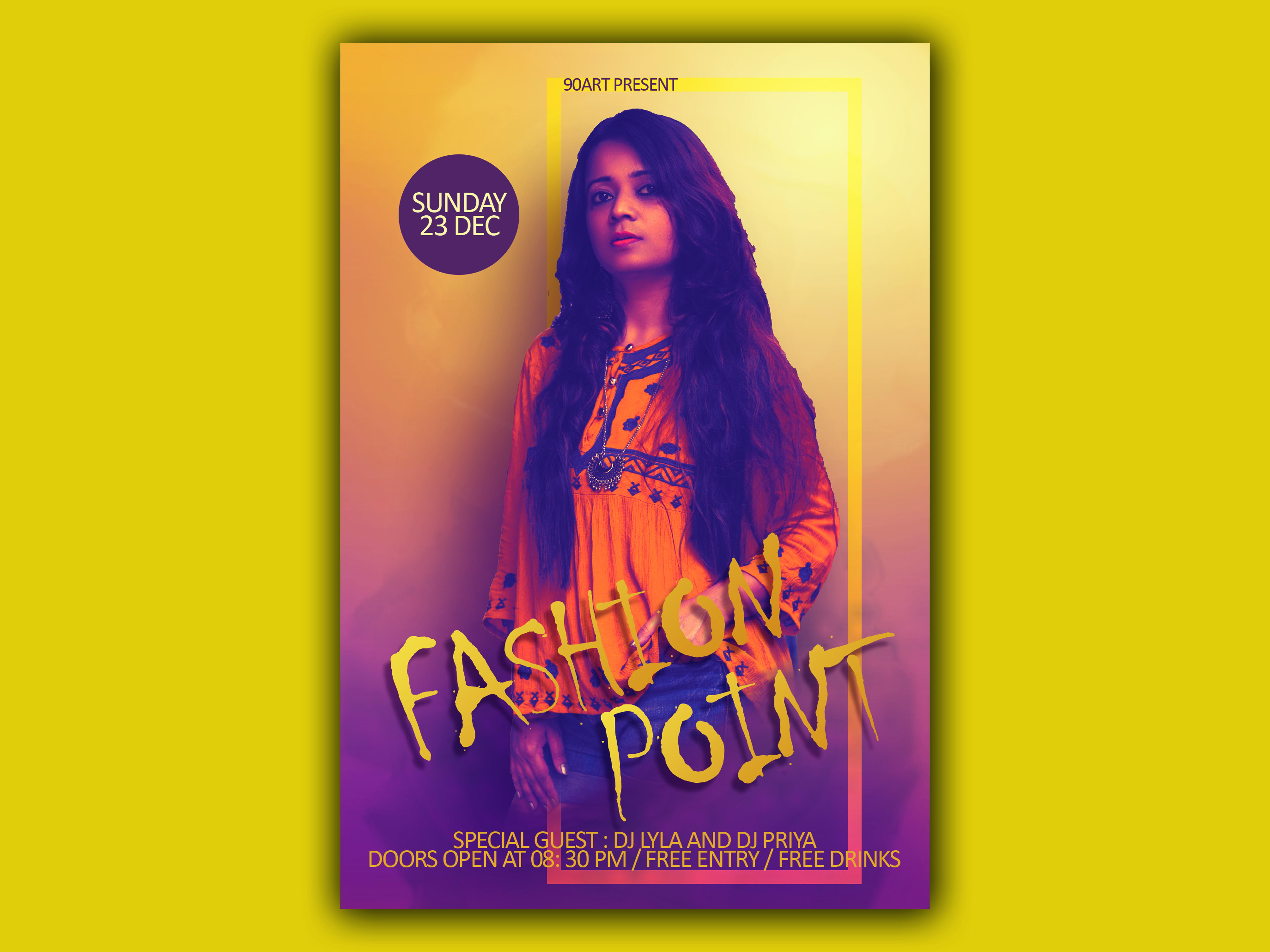 I will do any flyer design for business, party and c...