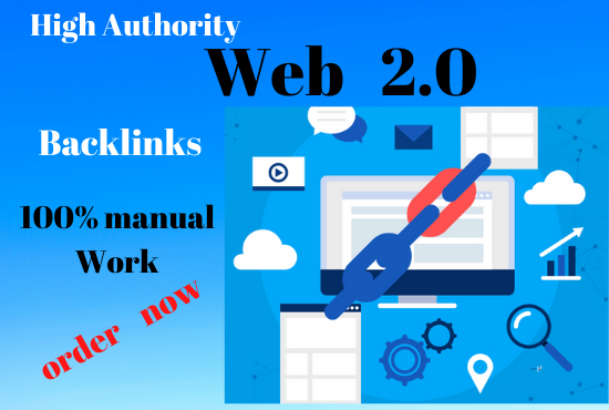 Manual 20 Web2.0 Property permanent backlinks unique ...