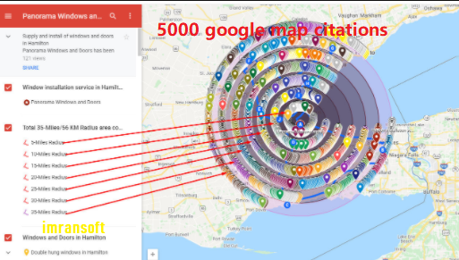 I will do 5,000 accurate google map citation for loca...