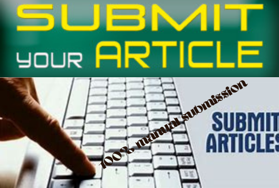 I will do 80 article or free guest posting site manua...