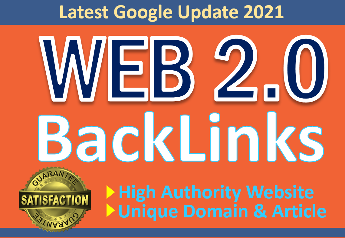 20 Contextual Web 2.0 High Authority SEO manual backl...