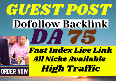 I will provide15 guest post on high authority sites d...