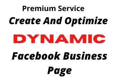 I will create And Optimize Your Facebook Business Pag...